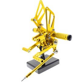 Sunrivery Motorcycle Rearsets Footpegs For GSXR750 GSX-R600 1996-2005,SV650/SV650S SV1000/S 1998-2014,GSXR1000 2000-2004