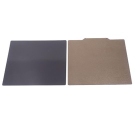 CR 10 300x300MM 3D Printer,3D Printer Accessories Build Plate Smooth Carbon Fiber PET Textured PEI Spring Steel Sheet with Magnetic Base