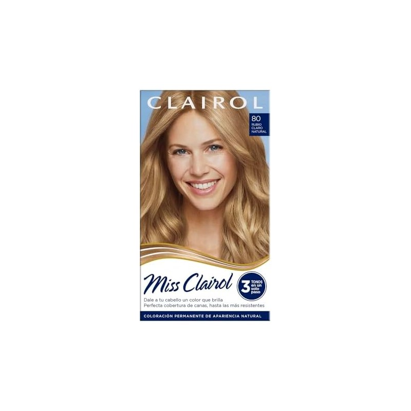 Clairol Miss Clairol Tinte Permanente 80 Rubio Claro Natural