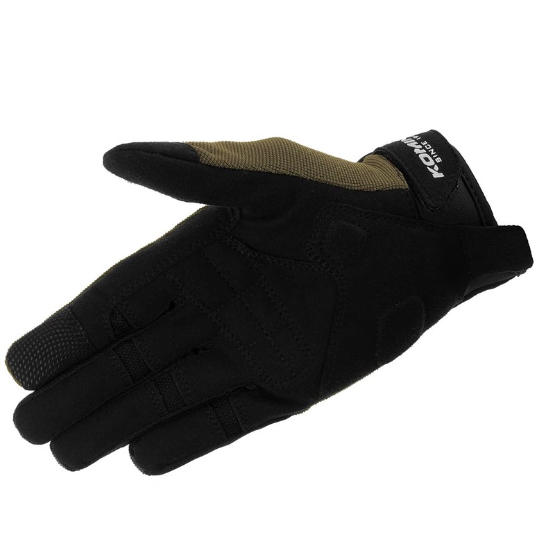 KOMINE Alessia GK-1683 Mesh Motorcycle Riding Gloves, Olive, XL