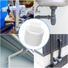 sourcing map 20 Pcs PVC Pipe Male Thread Plug 1/2"