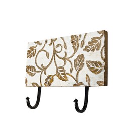 Avivit Vintage Coat Hook 26 cm Large 2 Hooks | Hook Rail Wall Hooks for Wall or Door | Clothes Hook Rail Coat Hooks Made of Metal | Towel Hooks in the Bathroom or Kitchen