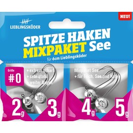 Lieblingsköder Lace Hook #0 Mix Pack Lake