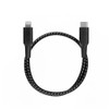 Powerology MFI Braided Type-C toh Lightning Head Cable 30CM -