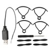 F86 Mini Drone Foldable Doublearm Body Portable Helicopter Stable Flying