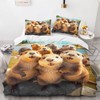 Fadaing Otter Bed Linen 135 x 200 cm, Cute Animal