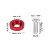 X AUTOHAUX 20pcs M6 Fender Bumper Washer Bolt Licence Plate
