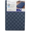 Merry Night PE13101-72 Futon Cover, Checkered Pattern, Navy, Single Long,