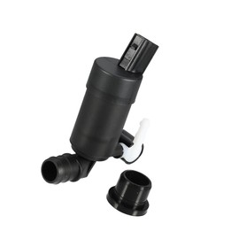 Motoforti Windshield Washer Motor Pump Fit for Ford Focus - 2 Pcs Black Long-lasting