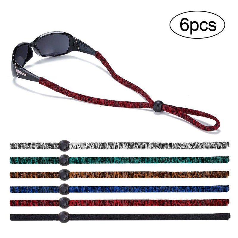 SHINKODA Sports Glasses Strap Adjustable Sunglasses Cord Retainer Safety Eyeglass