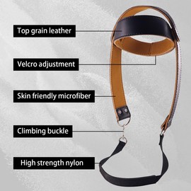 Power Ape Neck Harness Weight Lifting Training, Head Harness Exerciser,Functional Trainer, Workout Head Strap for Neck Relief, Strengthener Trainer Equipment