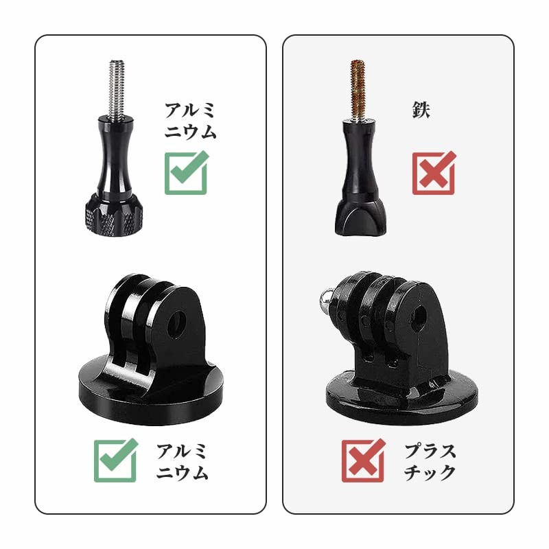 SURIEEN Aluminum Tripod Mount Adapter Set, Aluminum Tripod Mount, Aluminum