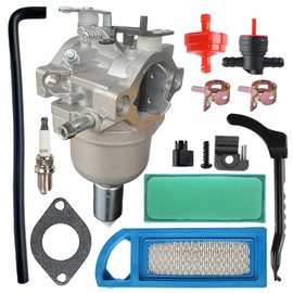 799727 Carburetor for Briggs & Stratton 14HP 15HP 16HP 17HP 17.5 HP 18HP Intek Engines CarbReplace 791858 794572 591731 594593 Lawn Tractor Mower Nikki Carb with Air Filter kits