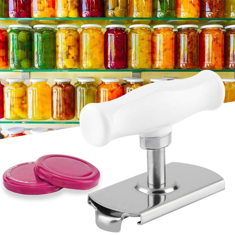 Can Opener, Practical Adjustable Stainless Steel Can Opener for Cans,