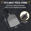 Checkered Chef Pizza Peel - Extra Large, Stainless Steel Metal