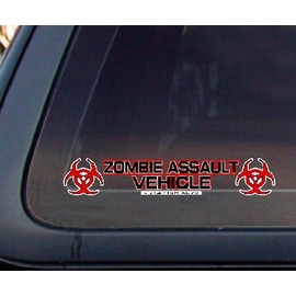 World Design Zombie Assault Vehicle Car Decal/Sticker