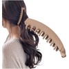 Herbeluemily Banana Clip, Hair Clip, Simple, Elegant, Casual, Hairy, Large