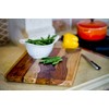 Architec GRIPPERWOOD SHESHAM Cutting Board, 10" x 15" Sheesham Wood,