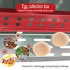 XINYI Chicken Nesting Boxes for Laying Eggs,Metal Coop for 4