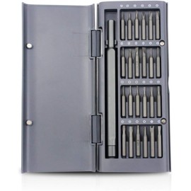 Juego de destornilladores de 25 piezas Juego de puntas de destornillador Juego de destornilladores de precisión 25 en 1 con 24 puntas y estuche de