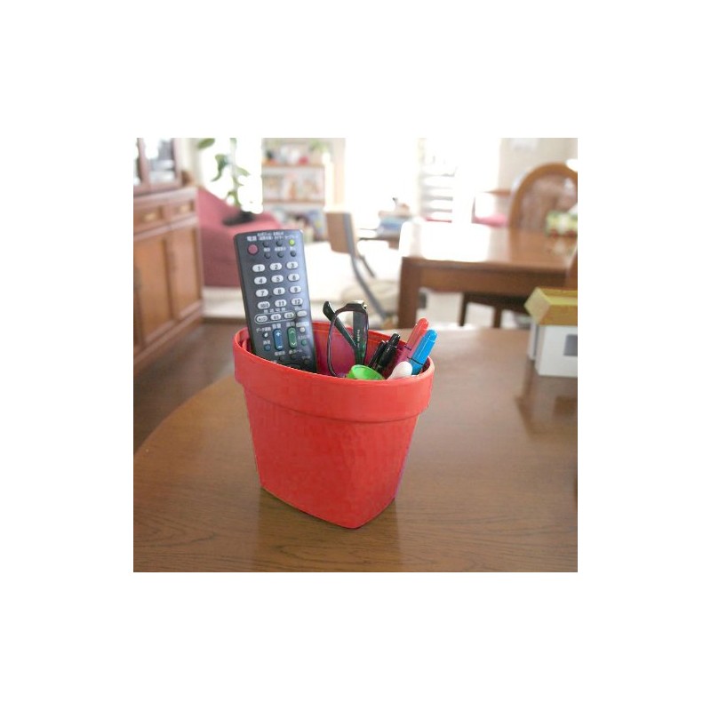 Yawata Kasei Tabletop Dust Box Way-be APYUI TABLE TRASHBOX 1L