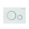 VIGOUR DON Actuator Plate White for 2 Flushing Technology V1DON
