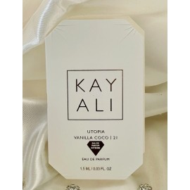 Huda Beauty Kayali Utopia Vanilla Coco | 21 Eau de Parfum EDP Sample Spray 1.5ml