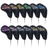 Golf Iron Covers Magnetic Wedge Cover Club Head Cover Set