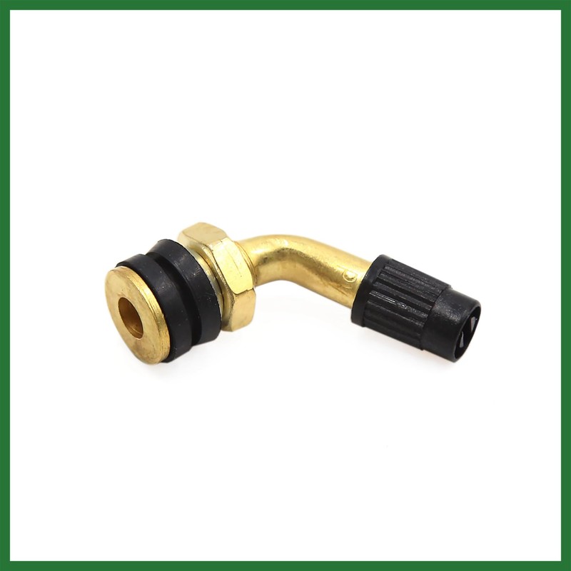 Motoforti Motorcycle ATV Brass Bent Angled Tubeless Tyre Tire Valve