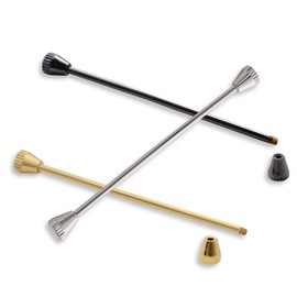 YYBONNIE 3PCS Men's Copper Collar Bar Pins Shirts Tie Pins Necktie Pin Stick Collar Stays Brooch