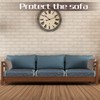 Geetery Plastic Sofa Seat Cushion Covers Sofa Covers PVC Waterproof