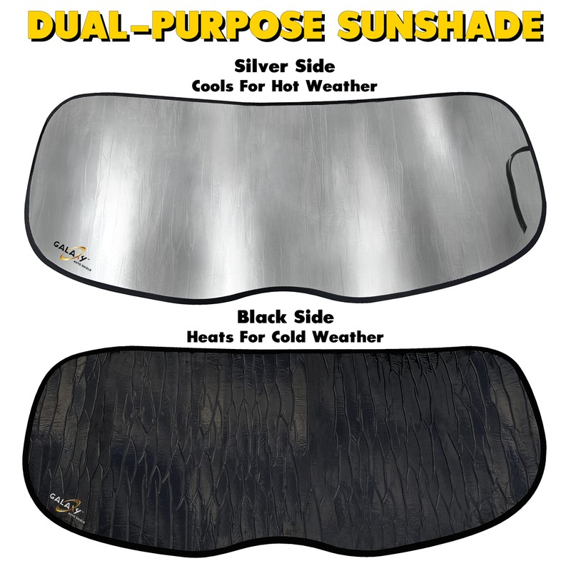 GalaxyAutoShield Custom Fit Rear Tailgate Window Sunshade for 2020 2021
