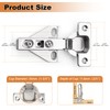 Probrico Soft Opening Kitchen Cabinet Hinges 2 Pairs (4 Pieces),