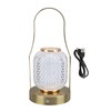 Cordless Rechargeable Lantern LED Table Lamp 3600mAh Battery Operated Stepless