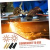 PACKOVE 1set Welding Nozzle Protective Sleeve Welding Tip Attachment Flux