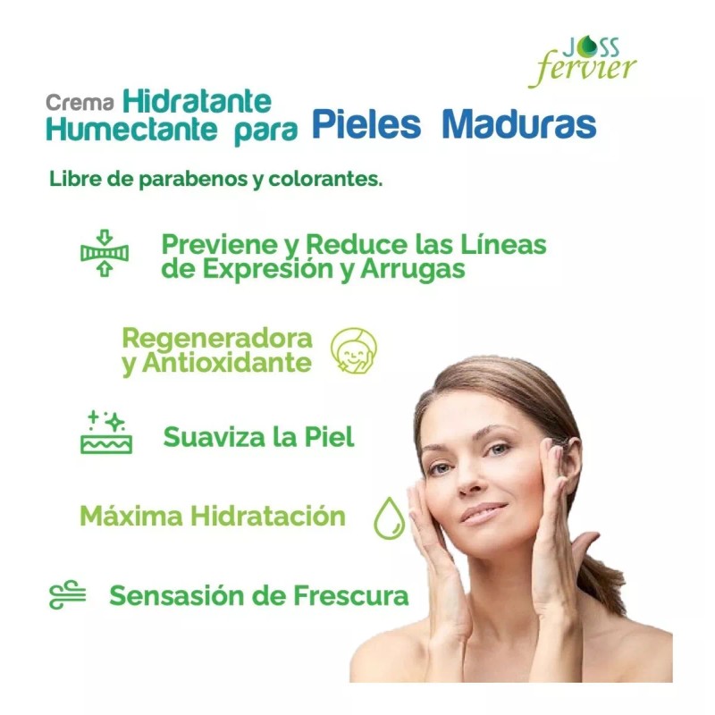 Joss Fervier Crema Ácido Hialurónico Para Piel Madura