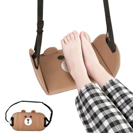 QUTHZZHY Children's Footrest, Adjustable Aeroplane Footrest, Hammock, Travel Accessories for Airplanes/Car, Comfort and Portability for Long Distance Travel, for Children, Long Travel