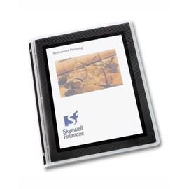 Avery Flexi-View 3 Ring Binder, 0.5 Inch, Round Rings, Black, 100 Sheet Capacity (15767)