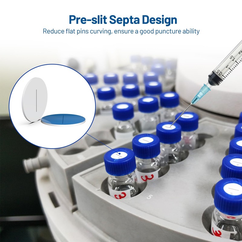 2mL Clear Autosampler Vials, HPLC & GC Sample Vials with