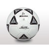 Mikasa Serious - Pelota de fútbol (negro/blanco, talla 4)