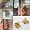 9 Sets Kitchen Knife Handle Rivet Screw Brass 5/16" x