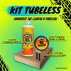 4MyBike Kit Tubeless Líquido Tubeless 250ml + Cinta Tubeless 30mm
