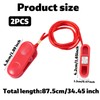 Gosknor 2pcs Treadmill Magnet Safety Key, 1.7x0.5 Inch Universal Magnetic