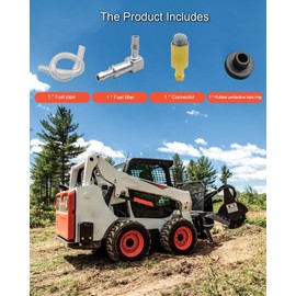 AUGREX 168638 Fuel Tank Draw Tube Kit Fit for Miller Bobcat 225G and 751 Bobcat, Fit for Miller Trailblazer 250G