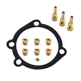 Motorcarb CV40 Main Jet - Slow/Pilot Jet - Gasket, for Harley Davidson Sportster XL883 XL1200 CV 40MM Carburetor Carb Jet Kit (#180 185 190 195 42 45 48)