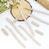 Qancekoo 6 PCS Dermaplane Face Razor Tools Wheat Straw Eyebrow
