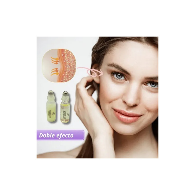 Ácido Hialurónico Colágeno Contorno De Ojos Roll-on 2 En 1