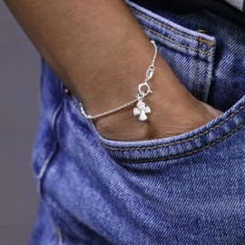 TAIPAN Silver Bracelet Women 925 - Silver Bracelet Women/Bracelets Jewellery Bracelets and Women's Bracelet Next to Watch / Small Gifts for Mother, Girls and Girlfriend, Silver, No gemstone