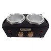 Waxness Professional Double Wax Heater WN-5002 E Black Elite Series