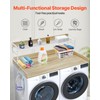 VEVOR Washer Dryer Countertop with Shelf, 54" x 27" Wooden